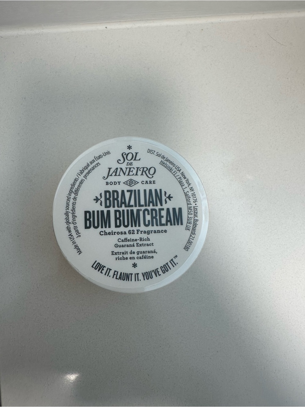Sol de Janeiro Brazilian Bum Bum Cream - White Lid